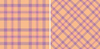 Check texture textile of fabric vector tartan with a seamless pattern plaid background.