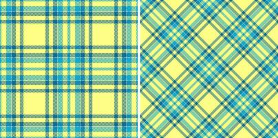 Background check plaid of texture textile tartan with a seamless fabric pattern vector. vector