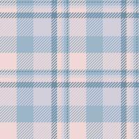 Tartan background pattern of seamless vector texture with a check fabric plaid textile.