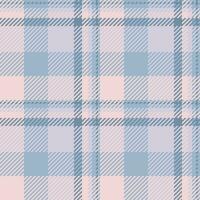 Tartan background pattern of seamless vector texture with a check fabric plaid textile.