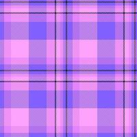 Texture plaid background of tartan check textile with a seamless fabric vector pattern.