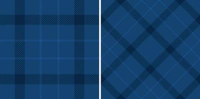 Fabric seamless tartan of textile check vector with a plaid background texture pattern.