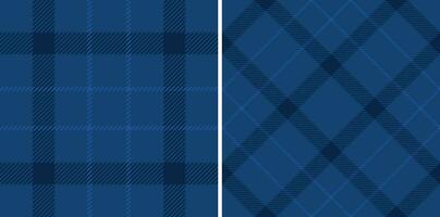 Fabric seamless tartan of textile check vector with a plaid background texture pattern.