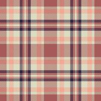 Pattern fabric texture of tartan background plaid with a textile check vector seamless.