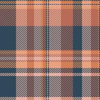 Tartan fabric pattern of texture seamless background with a check vector plaid textile.