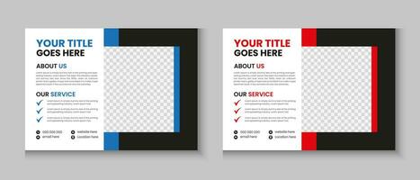 Horizontal or widescreen flyer cover letter layout, brochure, annual report, letterhead, company profile, magazine, postcard, business presentation template design vector