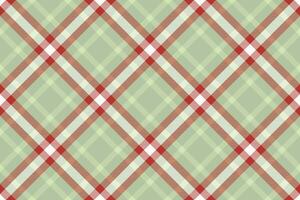 Tartan plaid background, diagonal check seamless pattern. Vector fabric texture for textile print, wrapping paper, gift card, wallpaper.