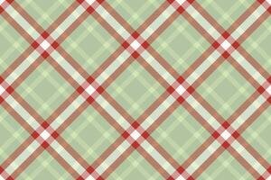 Tartan plaid background, diagonal check seamless pattern. Vector fabric texture for textile print, wrapping paper, gift card, wallpaper.