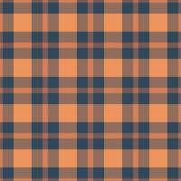 Plaid texture vector of seamless pattern fabric with a textile tartan background check.