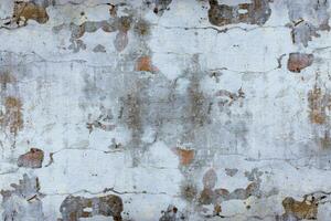 antiguo agrietado pared textura. foto