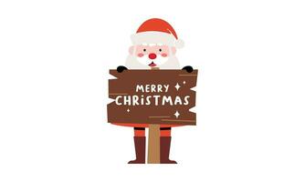 Santa claus characters collection vector