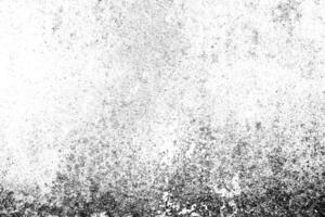 Grunge black and white abstract distress background or texture, horizontal shape photo