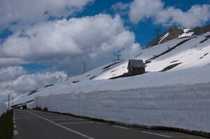 a snowy mountain photo