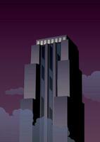 Art Deco Tower vector