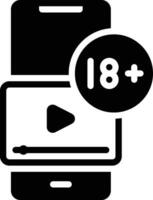 solid icon for explicit vector