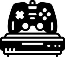 solid icon for consoles vector