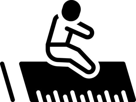 solid icon for long vector