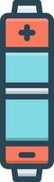 color icon for aaa vector