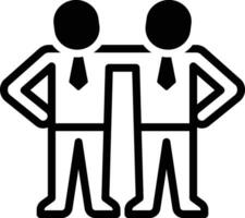 solid icon for belongs vector