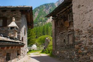 a stone building photo