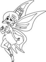 Fairy Line Art vector