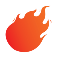 fuego caliente rebaja etiqueta diseño símbolo png