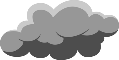 noche nube pronóstico ilustración diseño png