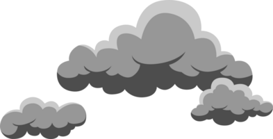 night cloudy forecast illustration design png