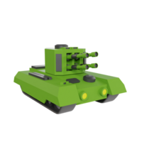 armée véhicule 3d rendre icône png