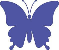 mariposa formas icono en de moda plano estilo aislado en para decoración diseño. moderno sin costura modelo de monarca firmar símbolo elemento vector aplicaciones y sitio web