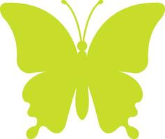 mariposa formas icono en de moda plano estilo aislado en para decoración diseño. moderno sin costura modelo de monarca firmar símbolo elemento vector aplicaciones y sitio web