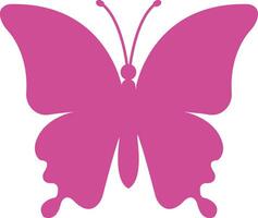 mariposa formas icono en de moda plano estilo aislado en para decoración diseño. moderno sin costura modelo de monarca firmar símbolo elemento vector aplicaciones y sitio web