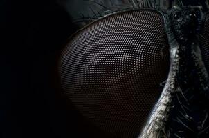 Extreme close up on a fly photo