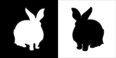 Illustration vector graphics of rabbit icon