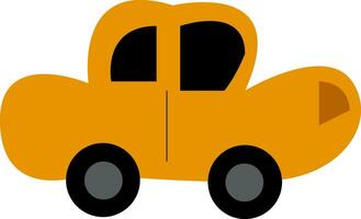 A taxi vector or color illustration