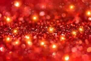 Sparkling Glitter bokeh Background. photo