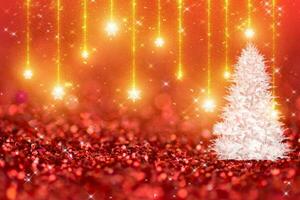 Sparkling Glitter bokeh Background. photo