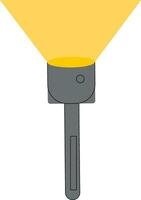 A torch vector or color illustration