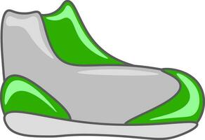 A running shoe vector or color illustration