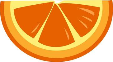 An orange vector or color illustration