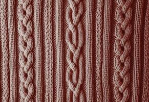 AI generated Knitted sweater texture, background with copy space. AI Generated photo