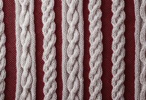 AI generated Knitted sweater texture, background with copy space. AI Generated photo