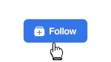 animierter Follow-Button video