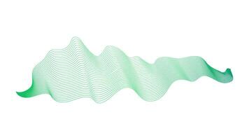 Abstract backdrop with wave gradient lines vector