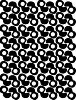 A black pattern vector or color illustration