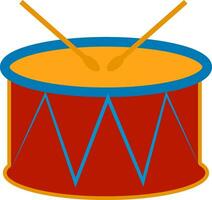 colourful drum , vector or color illustration