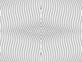 Optical Illusion Created from Artistic Lines Motifs Pattern, can use for Decoration, Background, Ornate, Fabric, Fashion, Textile, Carpet Pattern, Tile or Graphic Design Element. Vector Illustration