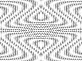 Optical Illusion Created from Artistic Lines Motifs Pattern, can use for Decoration, Background, Ornate, Fabric, Fashion, Textile, Carpet Pattern, Tile or Graphic Design Element. Vector Illustration