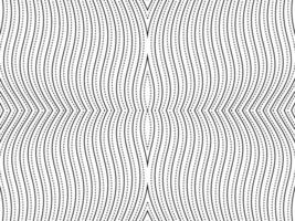 Optical Illusion Created from Artistic Lines Motifs Pattern, can use for Decoration, Background, Ornate, Fabric, Fashion, Textile, Carpet Pattern, Tile or Graphic Design Element. Vector Illustration