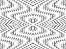 Optical Illusion Created from Artistic Lines Motifs Pattern, can use for Decoration, Background, Ornate, Fabric, Fashion, Textile, Carpet Pattern, Tile or Graphic Design Element. Vector Illustration